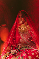 Tissue Ensemble With Zardozi Work – ANTARA